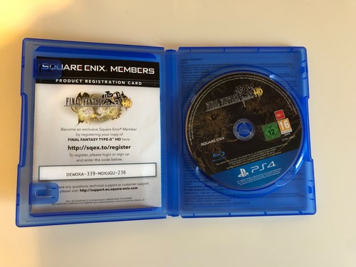 Ps4 final fantasy type - fantasy, hd
