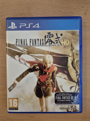 Final fantasy type sony - type-0, hd